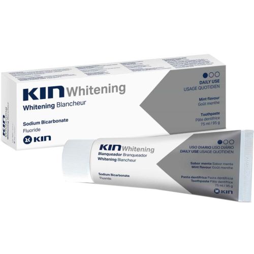 Зубна паста Кін (Kin) Whitening відбілююча 75 мл в місті Софіївка : ціни, характеристика.  - фото №1 Зубна паста Кін (Kin) Whitening відбілююча 75 мл в місті Софіївка : ціни, характеристика.