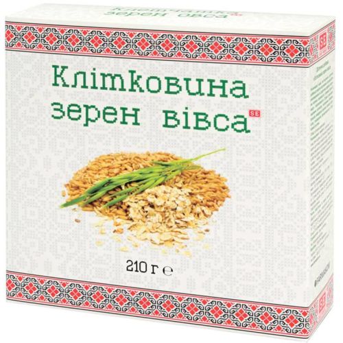 Клетчатка зерен овса, 210 г в городе Рахов : цены, характеристики.  - фото №1 Клетчатка зерен овса, 210 г в городе Рахов : цены, характеристики.