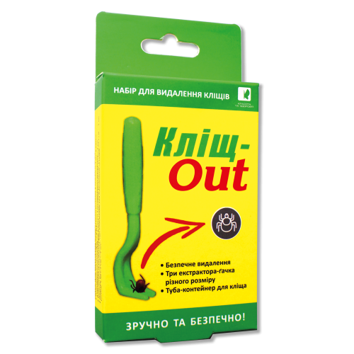 Кліщ-Out набір для видалення кліщів в Україні - фото №1 Кліщ-Out набір для видалення кліщів в Україні