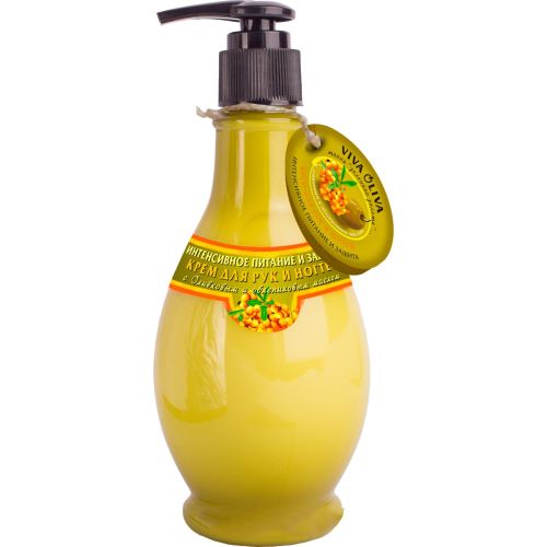 Крем для рук і нігтів Viva Oliva Інтенсивне харчування та захист з оливковою та маслом обліпихи, 275 мл в місті Софіївка : ціни, характеристика.  - фото №1 Крем для рук і нігтів Viva Oliva Інтенсивне харчування та захист з оливковою та маслом обліпихи, 275 мл в місті Софіївка : ціни, характеристика.