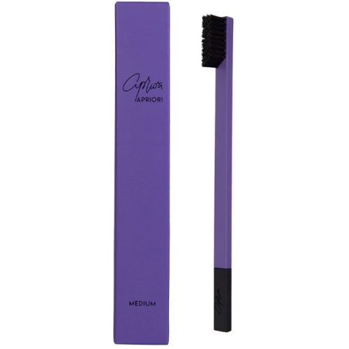 Зубна щітка Apriori (Апріорі) Slim Lavender Luster середня, 1 шт. купити - фото №1 Зубна щітка Apriori (Апріорі) Slim Lavender Luster середня, 1 шт. купити