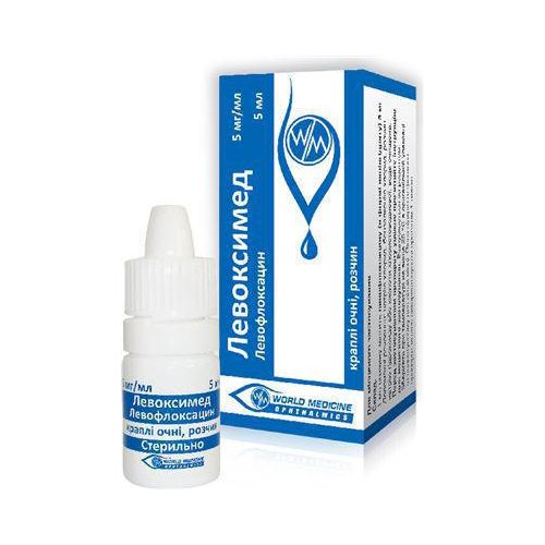 Левоксимед 5 мг/мл краплі №1 в місті Крюківщина : ціни, характеристика.  - фото №1 Левоксимед 5 мг/мл краплі №1 в місті Крюківщина : ціни, характеристика.