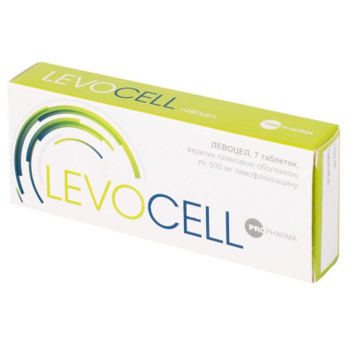 Левоцел 500 мг таблетки №7 в місті Бориспіль : ціни, характеристика. - фото №1 Левоцел 500 мг таблетки №7 в місті Бориспіль : ціни, характеристика.