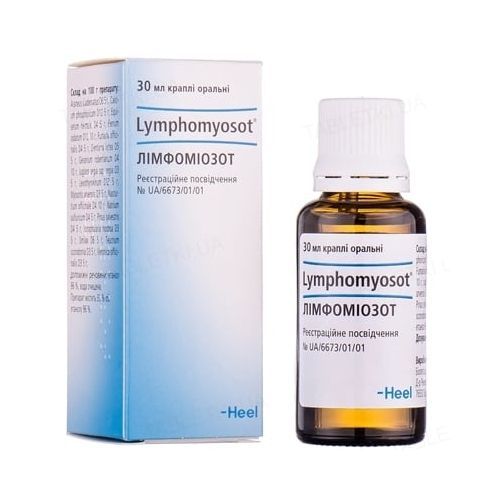Лимфомиозот капли оральные 30 мл в городе Перещепино : цены, характеристики.  - фото №1 Лимфомиозот капли оральные 30 мл в городе Перещепино : цены, характеристики.
