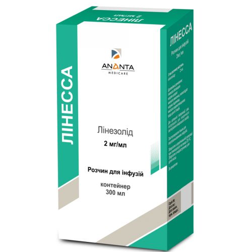 Лінесса 2 мг/мл розчин для інфузій 300 мл в місті Харків : ціни, характеристика.  - фото №1 Лінесса 2 мг/мл розчин для інфузій 300 мл в місті Харків : ціни, характеристика.