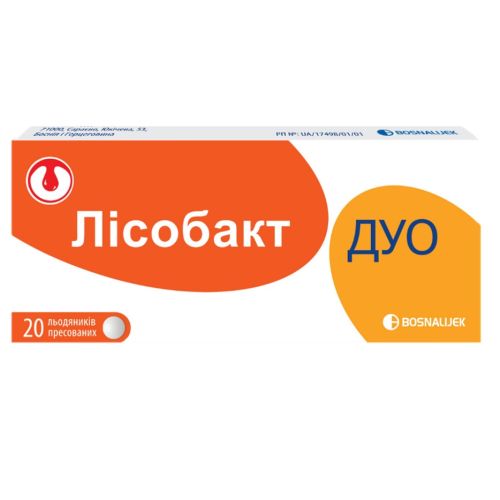 Лісобакт Дуо льодяники №20 в місті Глобине : ціни, характеристика.  - фото №1 Лісобакт Дуо льодяники №20 в місті Глобине : ціни, характеристика.
