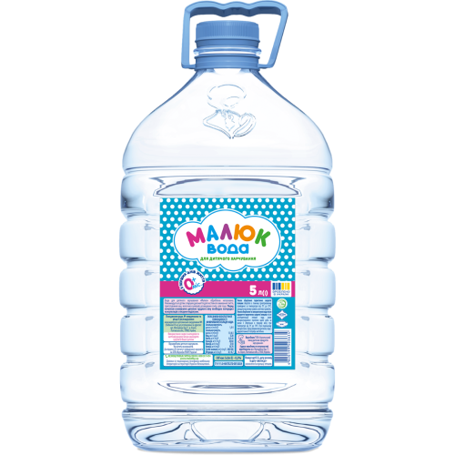 Вода питна Малюк дитяча негазована, 5 л ADD - фото №1 Вода питна Малюк дитяча негазована, 5 л ADD