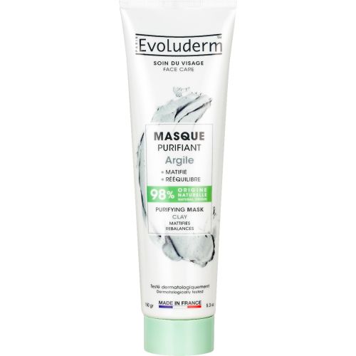Маска Evoluderm (Еволюдерм) для обличчя очищаюча з глиною, 150 г в місті Перещепине : ціни, характеристика.  - фото №1 Маска Evoluderm (Еволюдерм) для обличчя очищаюча з глиною, 150 г в місті Перещепине : ціни, характеристика.