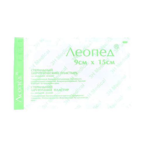 Пластырь Леопед стерильная повязка 9 см х 15 см №1   в Киеве : цены, характеристики.  - фото №1 Пластырь Леопед стерильная повязка 9 см х 15 см №1   в Киеве : цены, характеристики.