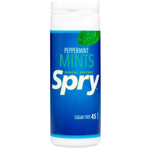 Spry (Спрай) натуральные с мятой перечной и ксилитом драже 45 шт. в городе Вышгород : цены, характеристики.  - фото №1 Spry (Спрай) натуральные с мятой перечной и ксилитом драже 45 шт. в городе Вышгород : цены, характеристики.