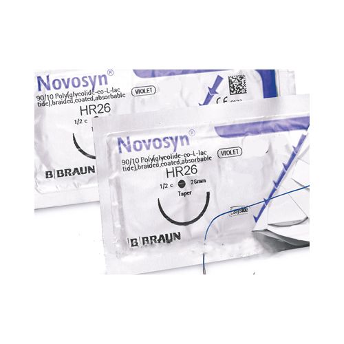 Novosyn фиолетовый, размер USP 2/0 (3) длина 90 см колючая игла 1/2 круга, длина (мм) 30 упаковки DDP в городе Перещепино : цены, характеристики.  - фото №1 Novosyn фиолетовый, размер USP 2/0 (3) длина 90 см колючая игла 1/2 круга, длина (мм) 30 упаковки DDP в городе Перещепино : цены, характеристики.