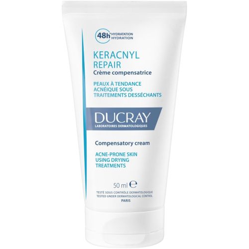 Крем Ducray (Дюкрей) Keracnyl Repair Cream відновлюючий, 50 мл в місті Богородчани : ціни, характеристика.  - фото №1 Крем Ducray (Дюкрей) Keracnyl Repair Cream відновлюючий, 50 мл в місті Богородчани : ціни, характеристика.