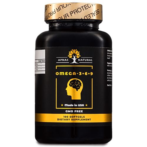 Apnas Natural (Апнас Натурал) Омега 3-6-9 капсули №100 в місті Софіївка : ціни, характеристика.  - фото №1 Apnas Natural (Апнас Натурал) Омега 3-6-9 капсули №100 в місті Софіївка : ціни, характеристика.