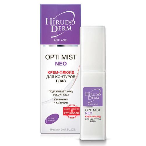 Крем-флюид Hirudo Derm Anti Age OPTI MIST NEO для контура глаз 19 мл в городе Перещепино : цены, характеристики.  - фото №1 Крем-флюид Hirudo Derm Anti Age OPTI MIST NEO для контура глаз 19 мл в городе Перещепино : цены, характеристики.