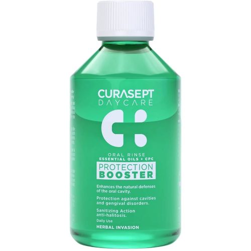 Ополіскувач Curasept Daycare Booster Herbal Invasion, трав'яний смак, 250 мл в місті Вишгород : ціни, характеристика.  - фото №1 Ополіскувач Curasept Daycare Booster Herbal Invasion, трав'яний смак, 250 мл в місті Вишгород : ціни, характеристика.