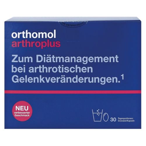 Orthomol (Ортомол) Arthro Pluse (здоровье костей и суставов) гранулы + капсулы №30 в городе Софиевка : цены, характеристики.  - фото №1 Orthomol (Ортомол) Arthro Pluse (здоровье костей и суставов) гранулы + капсулы №30 в городе Софиевка : цены, характеристики.