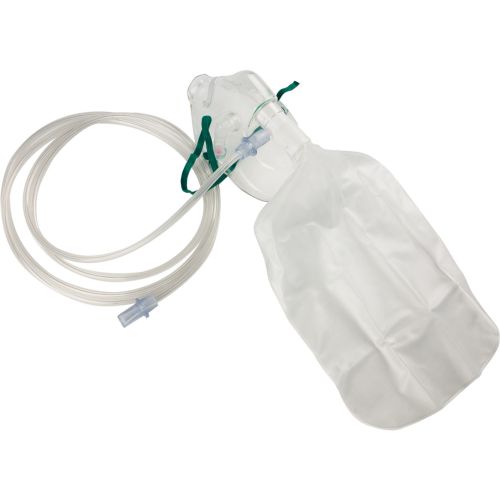 Кислородная дыхательная маска с резервуарным мешком, нереверсивная Non Rebreathing в городе Канев : цены, характеристики.  - фото №1 Кислородная дыхательная маска с резервуарным мешком, нереверсивная Non Rebreathing в городе Канев : цены, характеристики.