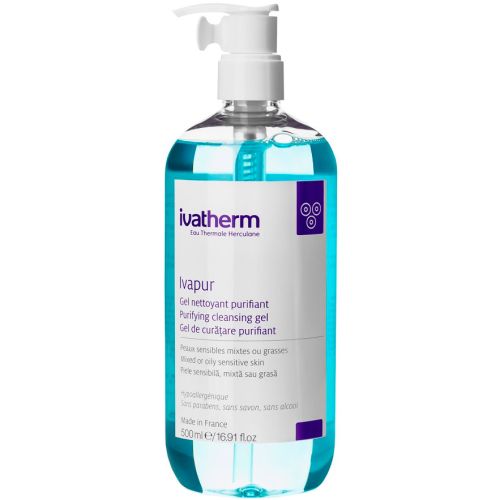 Гель-пінка Ivatherm Ivapur для комбінованої або жирної чутливої шкіри 500 мл в місті Первомайськ : ціни, характеристика.  - фото №1 Гель-пінка Ivatherm Ivapur для комбінованої або жирної чутливої шкіри 500 мл в місті Первомайськ : ціни, характеристика.