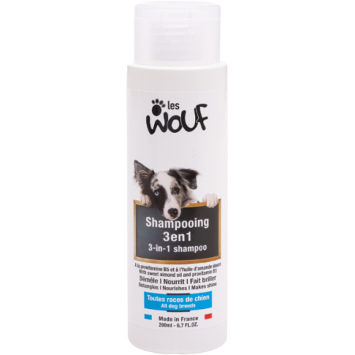 Шампунь Les Wouf (Ле Вуф) для собак 3в1 200 мл в місті Біла Церква : ціни, характеристика. - фото №1 Шампунь Les Wouf (Ле Вуф) для собак 3в1 200 мл в місті Біла Церква : ціни, характеристика.