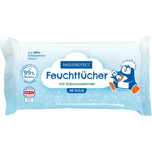 Салфетки Paediprotect (Педипротект) влажные детские для чувствительной кожи №48 в городе Винница : цены, характеристики.  - фото №1 Салфетки Paediprotect (Педипротект) влажные детские для чувствительной кожи №48 в городе Винница : цены, характеристики.