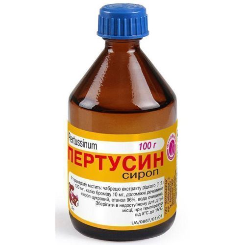 Пертусин сироп 100 мл в місті Перещепине : ціни, характеристика.  - фото №1 Пертусин сироп 100 мл в місті Перещепине : ціни, характеристика.