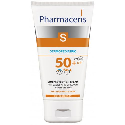 Крем Pharmaceris S Sun Protect солнцезащитный для лица и тела новорожденных и детей SPF50 125 мл в городе Вышгород : цены, характеристики.  - фото №1 Крем Pharmaceris S Sun Protect солнцезащитный для лица и тела новорожденных и детей SPF50 125 мл в городе Вышгород : цены, характеристики.