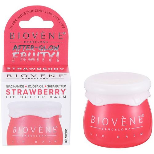 Бальзам Biovene (Биовен) для сухих губ увлажняющий с клубникой и ниацинамидом 8 г в городе Первомайск : цены, характеристики.  - фото №1 Бальзам Biovene (Биовен) для сухих губ увлажняющий с клубникой и ниацинамидом 8 г в городе Первомайск : цены, характеристики.