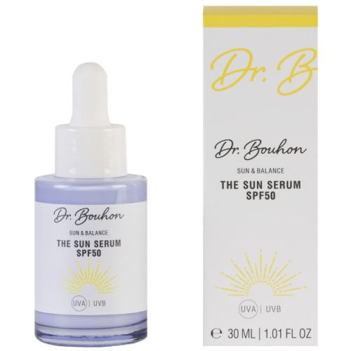 Сироватка Dr.Bouhon (Др.Бухон) Sun & Balance для обличчя сонцезахисна для чутливої шкіри SPF50 30 мл в місті Перещепине : ціни, характеристика.  - фото №1 Сироватка Dr.Bouhon (Др.Бухон) Sun & Balance для обличчя сонцезахисна для чутливої шкіри SPF50 30 мл в місті Перещепине : ціни, характеристика.