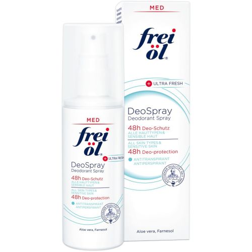 Дезодорант Антиперспирант Frei Ol (Фрай Ол) Спрей для всех типов кожи 100 мл в городе Канев : цены, характеристики.  - фото №1 Дезодорант Антиперспирант Frei Ol (Фрай Ол) Спрей для всех типов кожи 100 мл в городе Канев : цены, характеристики.