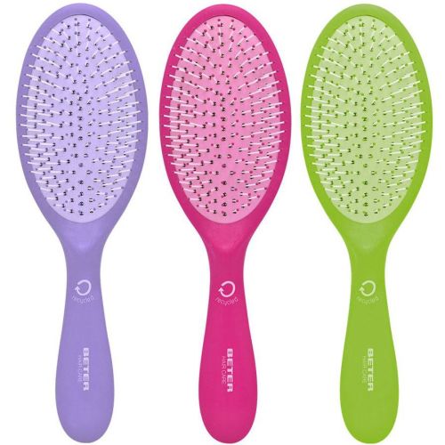 Щетка Beter (Бетер) для волос из переработанного пластика со съемной подушечкой 22,5 см в ассортименте, 1 шт. в городе Глобино : цены, характеристики.  - фото №1 Щетка Beter (Бетер) для волос из переработанного пластика со съемной подушечкой 22,5 см в ассортименте, 1 шт. в городе Глобино : цены, характеристики.