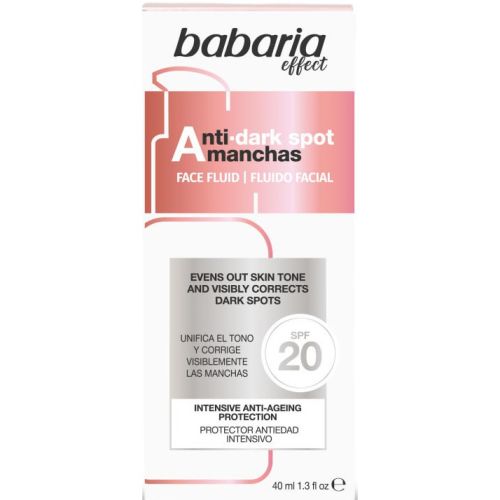 Флюїд Babaria (Бабарія) для обличчя проти пігментних плям SPF 20 40 мл в місті Підгороднє : ціни, характеристика. - фото №1 Флюїд Babaria (Бабарія) для обличчя проти пігментних плям SPF 20 40 мл в місті Підгороднє : ціни, характеристика.
