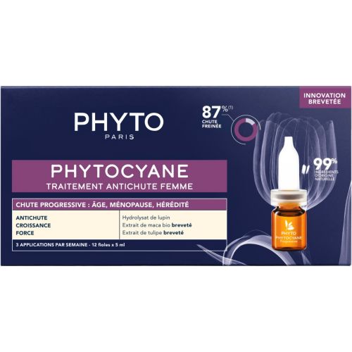 Засіб проти випадання волосся Phyto (Фіто) Phytocyane Progressive для жінок, 12 шт. х 5 мл в місті Богородчани : ціни, характеристика.  - фото №1 Засіб проти випадання волосся Phyto (Фіто) Phytocyane Progressive для жінок, 12 шт. х 5 мл в місті Богородчани : ціни, характеристика.