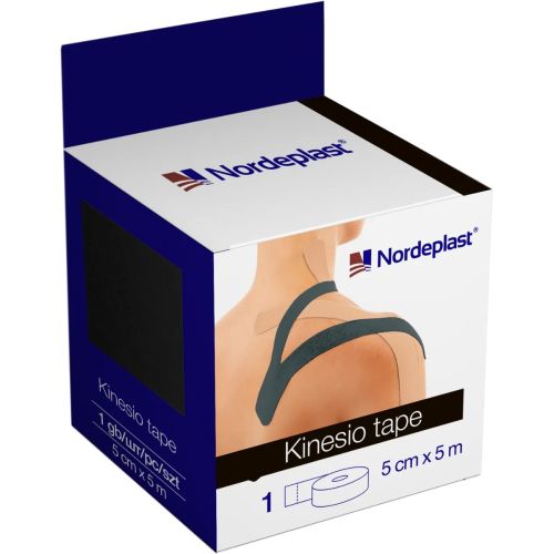 Пластырь Кинезио тейп Nordeplast 5 см х 5 м, черный в городе Вышгород : цены, характеристики.  - фото №1 Пластырь Кинезио тейп Nordeplast 5 см х 5 м, черный в городе Вышгород : цены, характеристики.