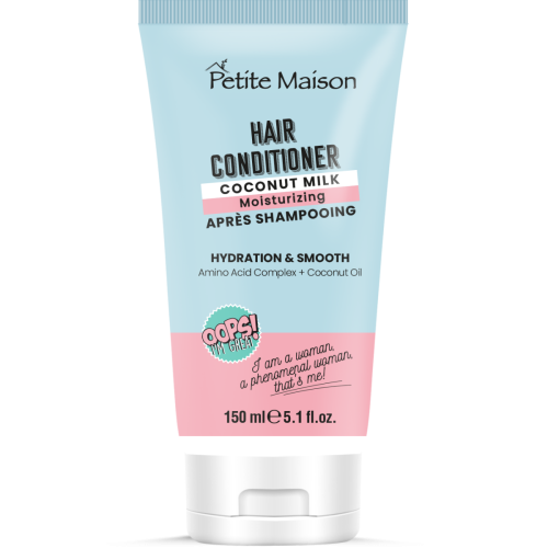 Кондиционер Petite Maison (Петит Мезон) для волос увлажняющий с кокосовым молоком 150 мл в городе Винница : цены, характеристики.  - фото №1 Кондиционер Petite Maison (Петит Мезон) для волос увлажняющий с кокосовым молоком 150 мл в городе Винница : цены, характеристики.