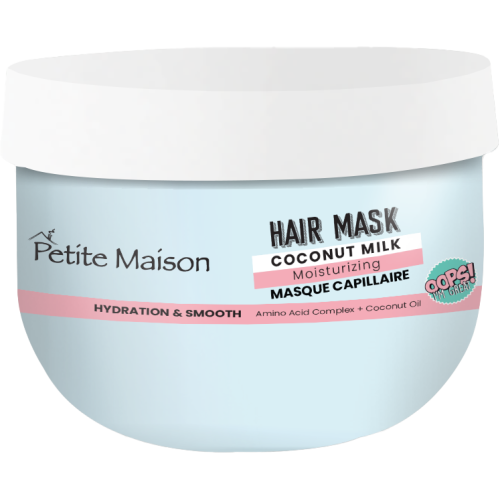 Маска Petite Maison (Петит Мезон) для волос увлажняющая с кокосовым молоком 250 мл в городе Винница : цены, характеристики.  - фото №1 Маска Petite Maison (Петит Мезон) для волос увлажняющая с кокосовым молоком 250 мл в городе Винница : цены, характеристики.