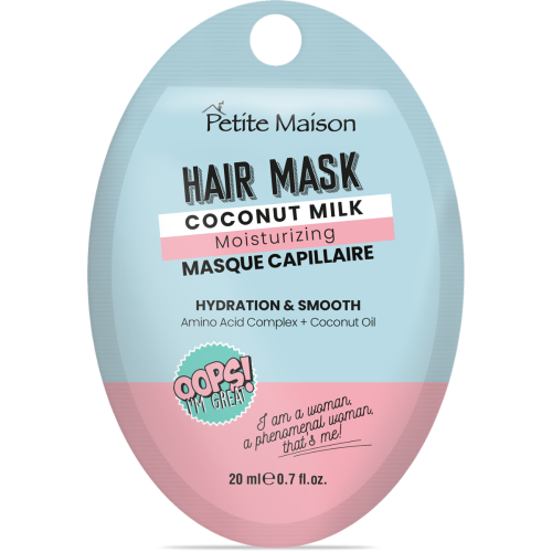 Маска Petite Maison (Петит Мезон) для волос увлажняющая с кокосовым молоком 20 мл в городе Винница : цены, характеристики.  - фото №1 Маска Petite Maison (Петит Мезон) для волос увлажняющая с кокосовым молоком 20 мл в городе Винница : цены, характеристики.