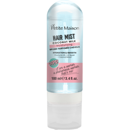 Мист Petite Maison (Петит Мезон) для волос увлажняющий с кокосовым молоком 100 мл в городе Винница : цены, характеристики.  - фото №1 Мист Petite Maison (Петит Мезон) для волос увлажняющий с кокосовым молоком 100 мл в городе Винница : цены, характеристики.
