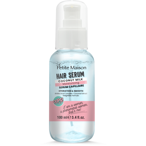 Сыворотка Petite Maison (Петит Мезон) для волос увлажняющая с кокосовым молоком 100 мл в Киеве : цены, характеристики.  - фото №1 Сыворотка Petite Maison (Петит Мезон) для волос увлажняющая с кокосовым молоком 100 мл в Киеве : цены, характеристики.