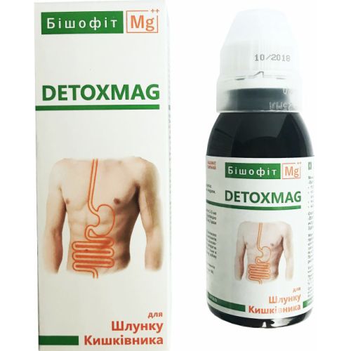 Детоксмаг магнієво-мінеральна дієтична добавка бішофіт 100 мл в місті Львів : ціни, характеристика.  - фото №1 Детоксмаг магнієво-мінеральна дієтична добавка бішофіт 100 мл в місті Львів : ціни, характеристика.