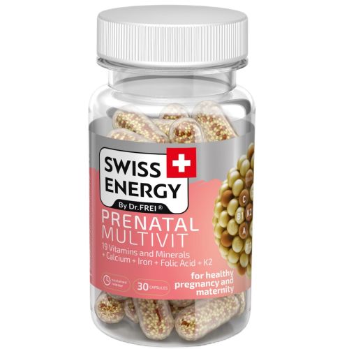 Swiss Energy (Свісс Енерджі) Prenatal Multivit капсули №30 в місті Глобине : ціни, характеристика.  - фото №1 Swiss Energy (Свісс Енерджі) Prenatal Multivit капсули №30 в місті Глобине : ціни, характеристика.