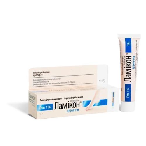 Ламикон 1% дермгель 15,0 г в городе Софиевка : цены, характеристики.  - фото №1 Ламикон 1% дермгель 15,0 г в городе Софиевка : цены, характеристики.