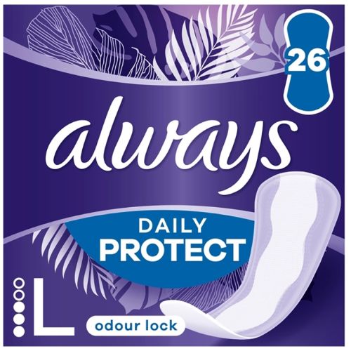 Прокладки щоденні Always Daily Protect Long №26 в місті Перещепине : ціни, характеристика.  - фото №1 Прокладки щоденні Always Daily Protect Long №26 в місті Перещепине : ціни, характеристика.