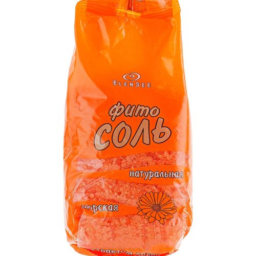 Соль для ванн Elensee натуральная морская с календулой, 700 г в городе Одесса : цены, характеристики.  - фото №1 Соль для ванн Elensee натуральная морская с календулой, 700 г в городе Одесса : цены, характеристики.