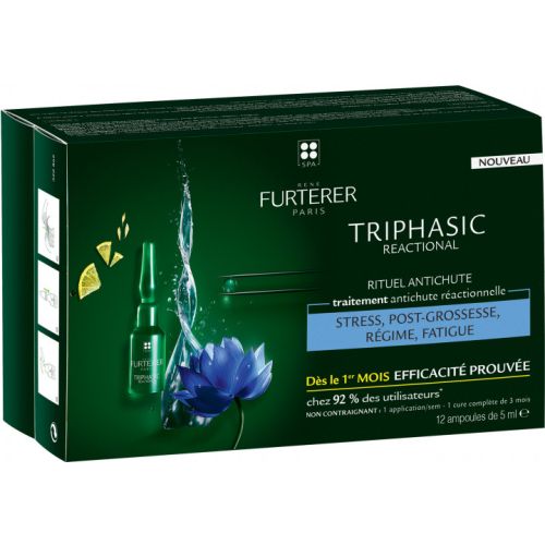 Сыворотка Rene Furterer (Рене Фуртерер) Triphasic Sudden комплекс против выпадения волос 12 ампулы х 5 мл в Киеве : цены, характеристики.  - фото №1 Сыворотка Rene Furterer (Рене Фуртерер) Triphasic Sudden комплекс против выпадения волос 12 ампулы х 5 мл в Киеве : цены, характеристики.