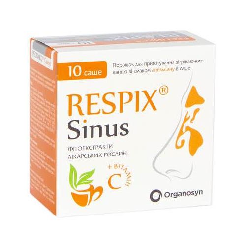 Респікс Синус апельсин порошок саше №10 в місті Софіївка : ціни, характеристика.  - фото №1 Респікс Синус апельсин порошок саше №10 в місті Софіївка : ціни, характеристика.