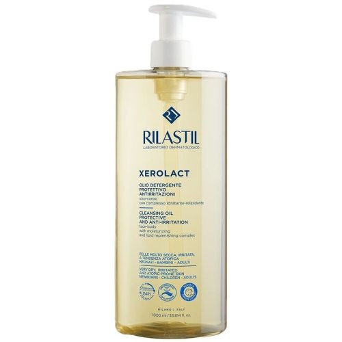 Олія рослинна Rilastil (Ріластіл) Xerolact очищаюча для дуже сухої схильної до подразнень шкіри 1000 мл в місті Вінниця : ціни, характеристика. - фото №1 Олія рослинна Rilastil (Ріластіл) Xerolact очищаюча для дуже сухої схильної до подразнень шкіри 1000 мл в місті Вінниця : ціни, характеристика.