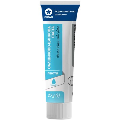 Саліцилово-цинкова паста 25 г в місті Вишгород : ціни, характеристика.  - фото №1 Саліцилово-цинкова паста 25 г в місті Вишгород : ціни, характеристика.