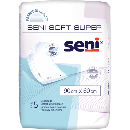 Пеленки Seni Soft детские 90х60см №5 в городе Тернополь : цены, характеристики. - фото №1 Пеленки Seni Soft детские 90х60см №5 в городе Тернополь : цены, характеристики.