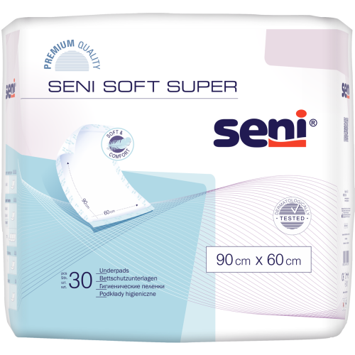 Пелюшки Seni Soft дитячі 90х60 см №30 в місті Ужгород : ціни, характеристика. - фото №1 Пелюшки Seni Soft дитячі 90х60 см №30 в місті Ужгород : ціни, характеристика.