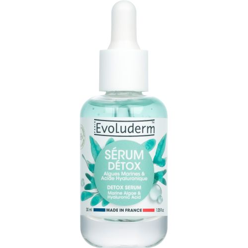 Сироватка Evoluderm (Еволюдерм) для обличчя детокс з морськими водоростями та гіалуроновою кислотою, 30 мл в місті Перещепине : ціни, характеристика.  - фото №1 Сироватка Evoluderm (Еволюдерм) для обличчя детокс з морськими водоростями та гіалуроновою кислотою, 30 мл в місті Перещепине : ціни, характеристика.